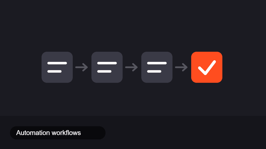 Automation workflows