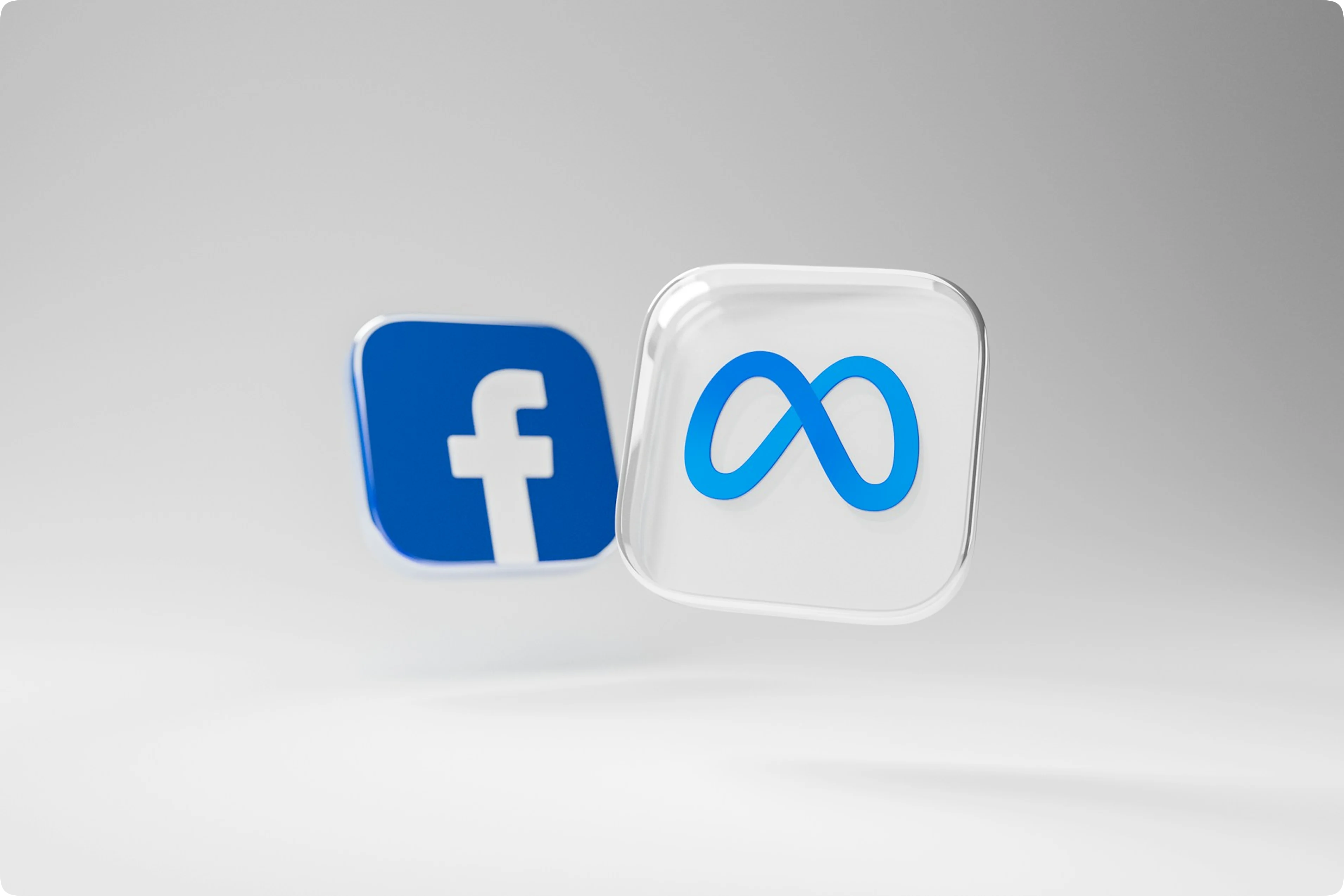 Social media ads on a phone